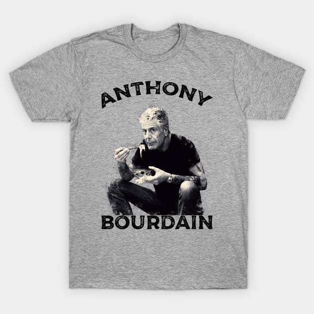 Anthony Bourdain T-Shirt by Yopi